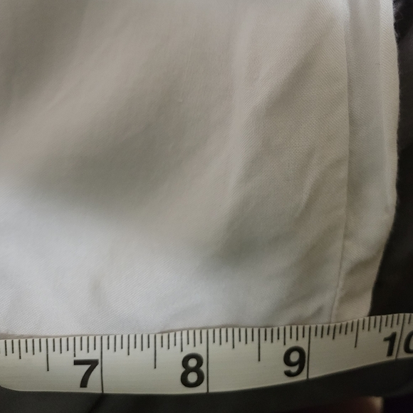 Kendall & Kylie Crop Crochet Bell Sleeve White Top Size Small 100% Rayon - Picture 7 of 7